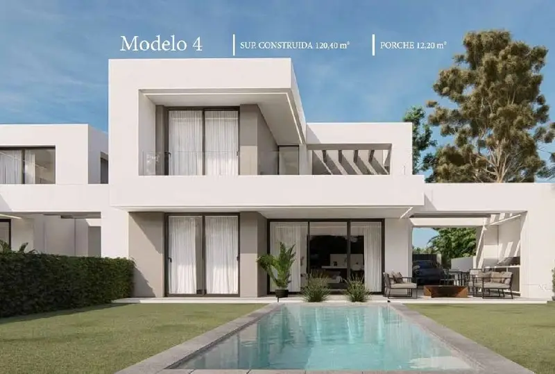 Casa Moderna con Patio en Torre del Obispo Lorca