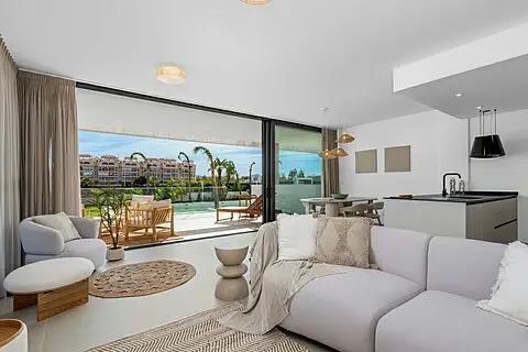 Atico de Lujo en Mar de Cristal 2 Dormitorios Solarium 72m2