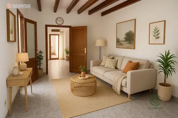 Casa con encanto en Sineu a reformar 256m2 con patio y jardin