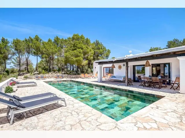 Casa Villa 4 Dormitorios Ibiza Alquiler Piscina Privada