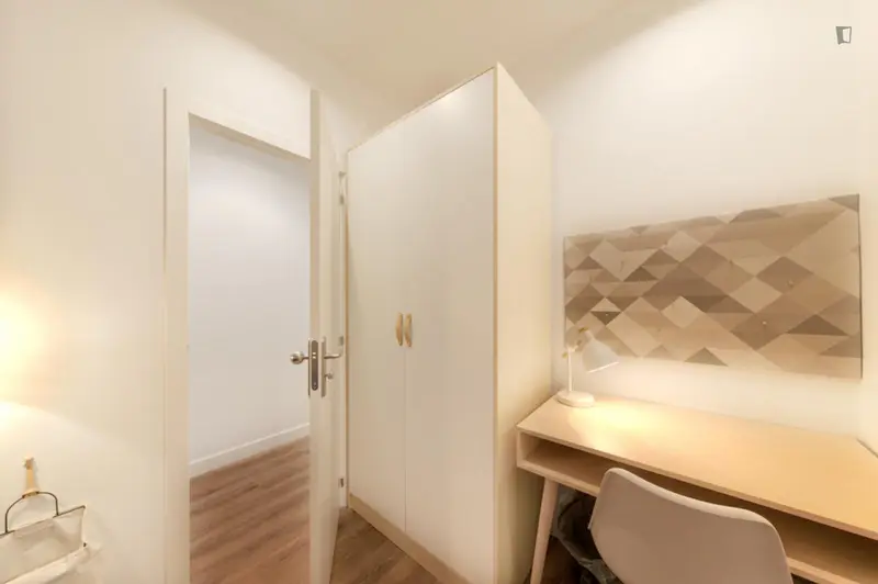 Habitacion Individual en Piso de 5 Habitaciones