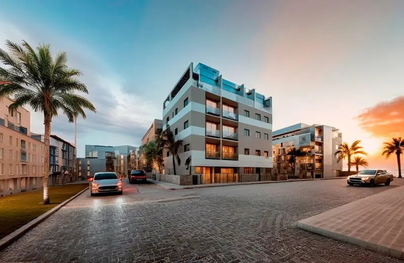 Apartamentos en Lo Pagan Murcia: 2 Dormitorios, Piscina y Vistas al Mar