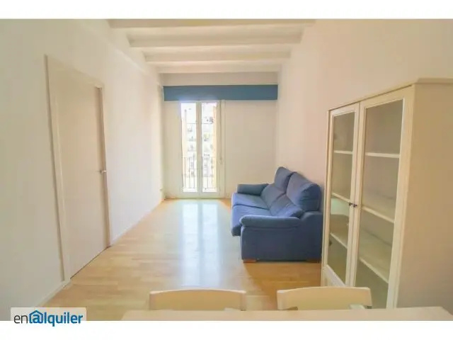 Alquiler Piso Amueblado Eixample 60m2 1 Dormitorio