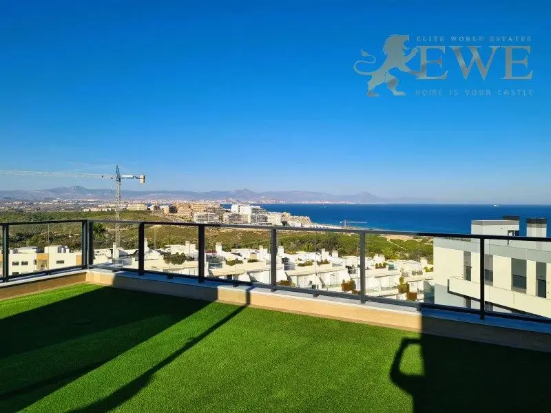 Venta Ático Lujoso Gran Alacant Solárium Vistas Mar