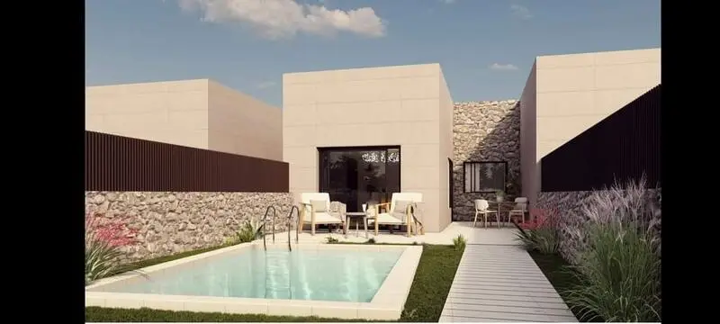 Chalet Adosado 3 Dormitorios Piscina Privada Torre Guil Murcia