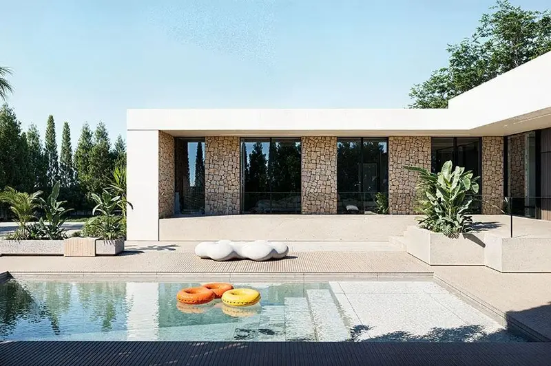 Villa de Lujo con Vistas al Lago Salado - El Chaparral