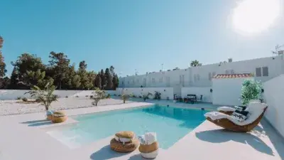Villa de Lujo en Mojacar Playa con Piscina Privada