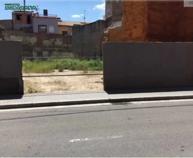 Solar Urbano en Venta Igualada Centro 431m2 Edificabilidad 1601m2