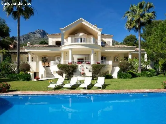 Villa en Sierra Blanca Marbella con Vistas al Mar
