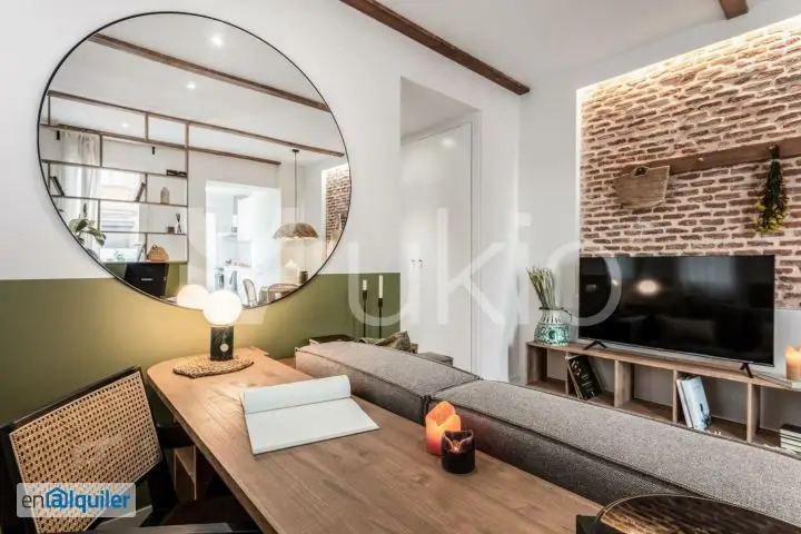 Alquiler Piso Amueblado Chamberí: Apartamento con Terraza