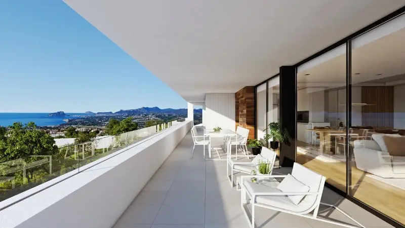 Chalet de Lujo en Cumbre del Sol con Vistas al Mar