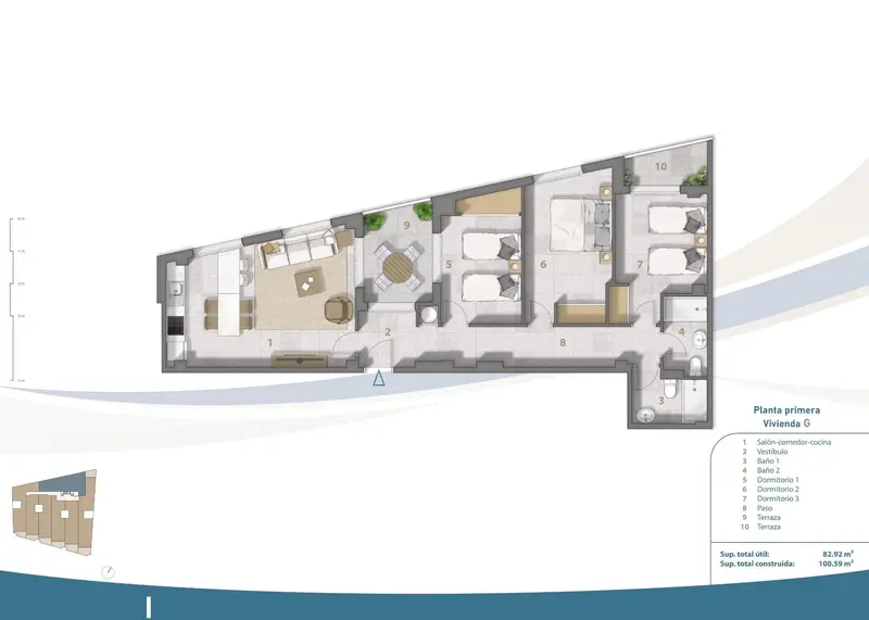 Apartamentos de Lujo en San Pedro del Pinatar Primera Linea de Playa
