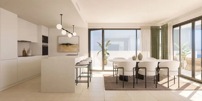 Apartamento en venta en Manilva Malaga 3 dormitorios 2 baños