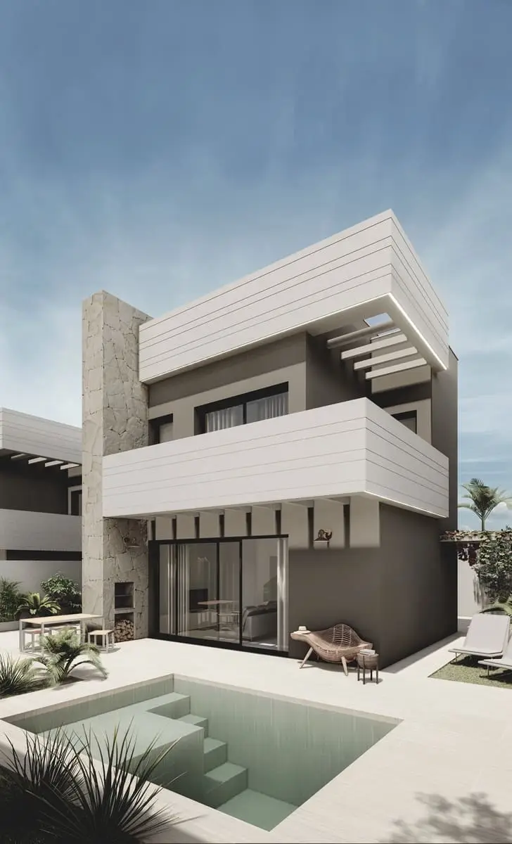 Villa de Lujo en San Juan de los Terreros con Piscina Privada