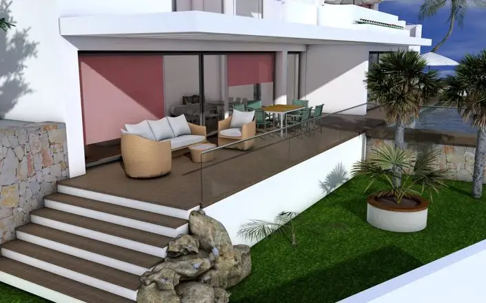 Villa en Venta Moraira 3 Dormitorios Piscina Vistas Abiertas