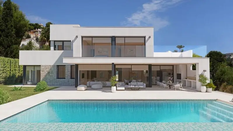 Villa de Lujo en Moraira con Vistas al Mar
