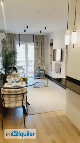 Apartamento con Terraza en Goya Madrid Alquiler Temporada