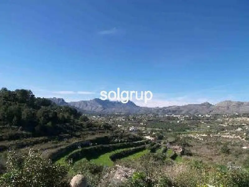 Venta Finca con vistas en Benissa
