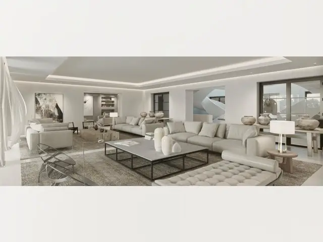 Terreno en Venta Milla de Oro Marbella Proyecto Chalet de Lujo