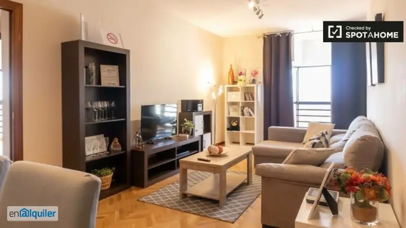 Apartamento 3 Dormitorios Palacio Madrid Amueblado