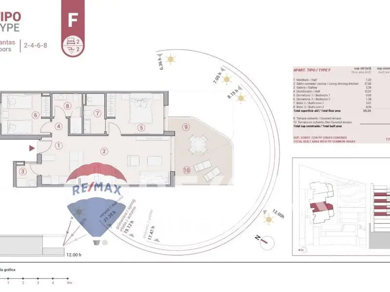 Apartamento en Venta Cañada Calpe 2 Dormitorios