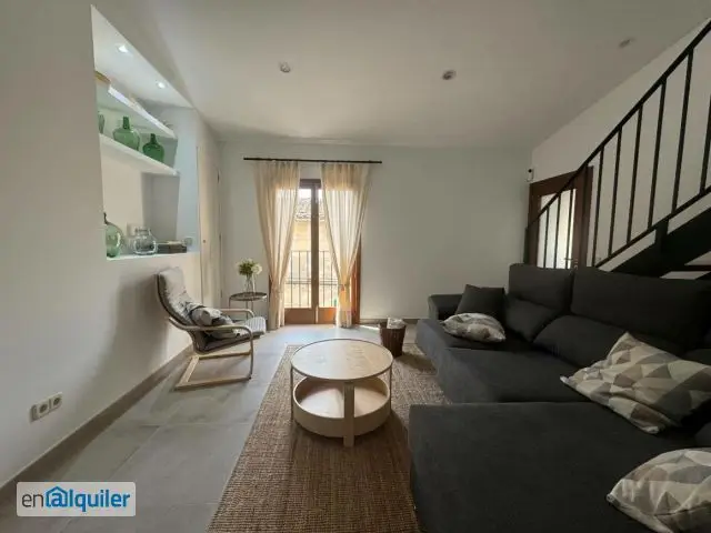 Alquiler piso amueblado terraza Sant Joan