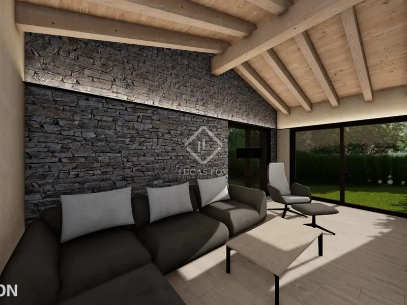 Chalet Adosado en Bellver de Cerdanya con Jardin y 3 Habitaciones