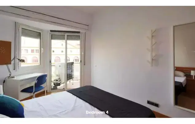 Habitacion 90m2 Barcelona Estancia Media Larga