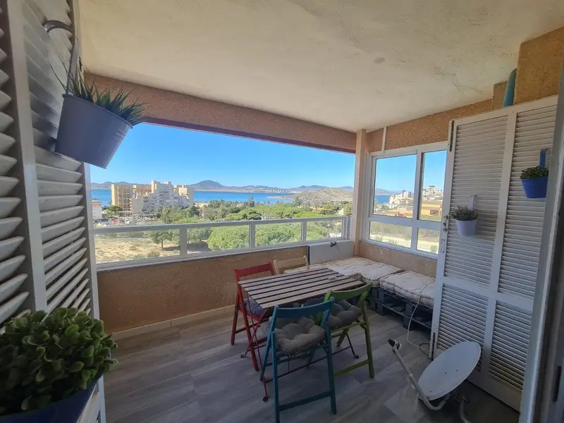 Apartamento 3 Dormitorios La Manga: Vistas Playa, Piscina, Renovado