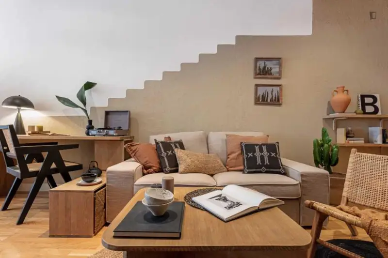 Apartamento de 1 Dormitorio cerca de Casa de Vacas