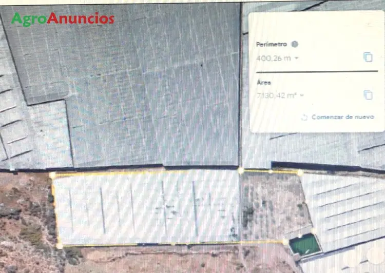 Venta  de Finca con invernadero de palo plano en Almería