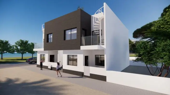 Ático 3 Dormitorios Lujo Villaricos -  Moderno y Cerca de la Playa