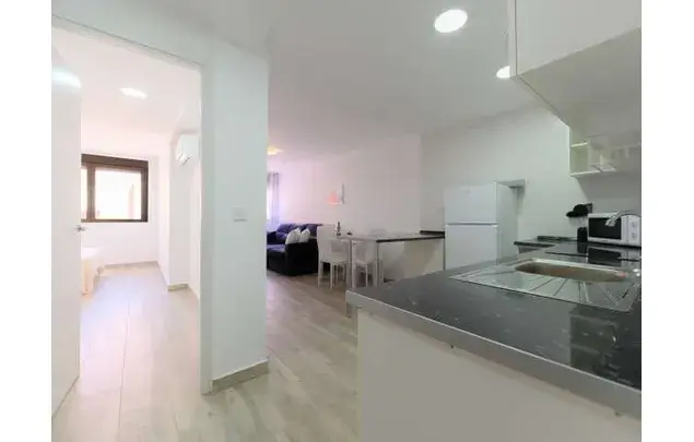 Estudio 50m2 Madrid Amueblado Cocina Equipada Aire Acondicionado