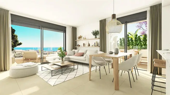 Atico 2 Dormitorios Lujo Mijas Terrazas Jacuzzi Vistas Panoramicas