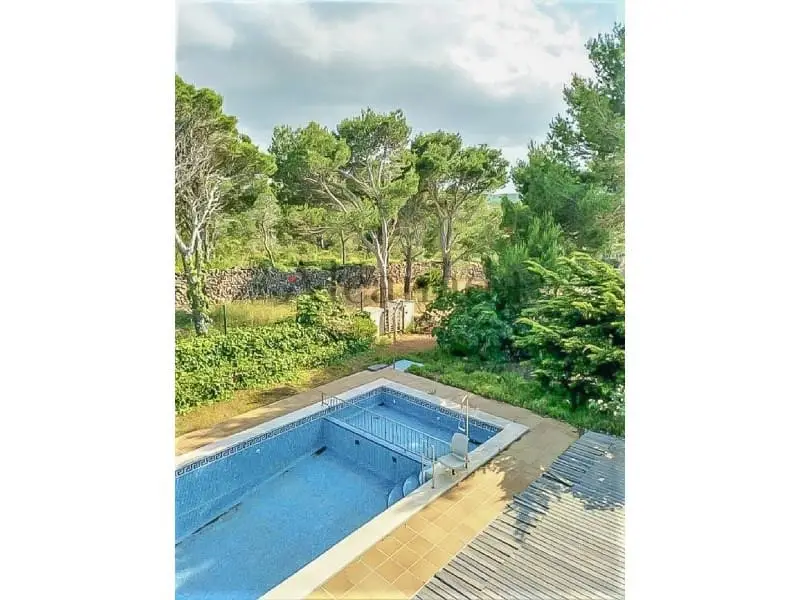 Chalet con Piscina en Cala Morell Menorca