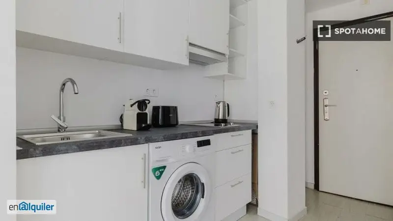 Estudio Amueblado en Alquiler Gran Via