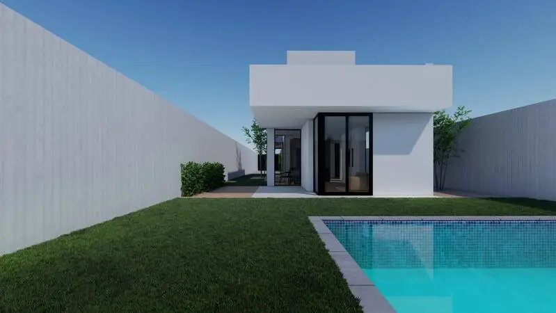 Villa en Venta Polop Alicante Nueva 3 Dormitorios Piscina Jardin