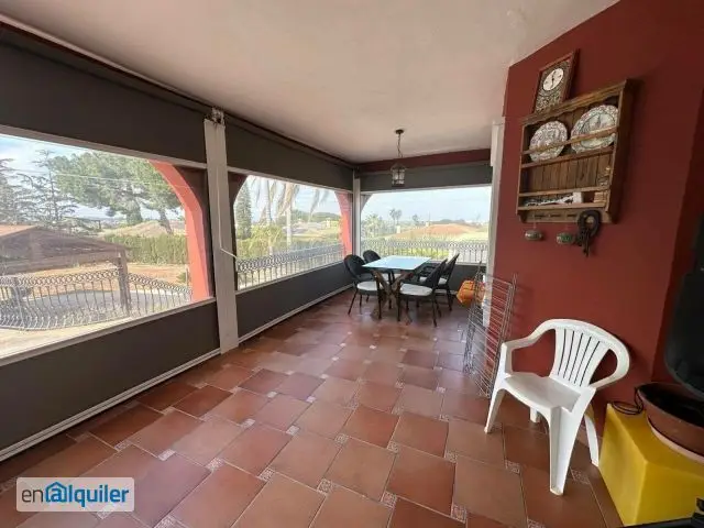 Alquiler casa garaje y terraza Picassent