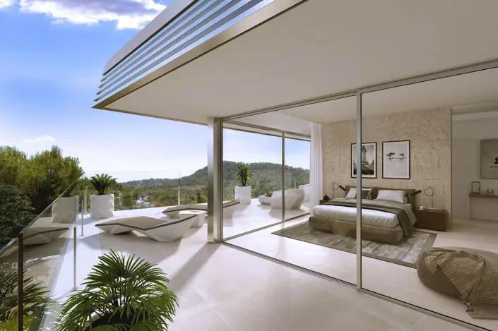 Villa 3 Dormitorios Lujo El Chaparral Vistas Mar