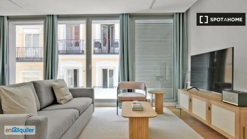 Apartamento 1 Dormitorio Madrid Amueblado Planta Baja
