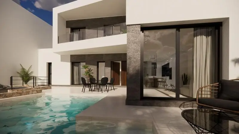 Adosado 3 Dormitorios Dolores Alicante Piscina Nueva Construccion