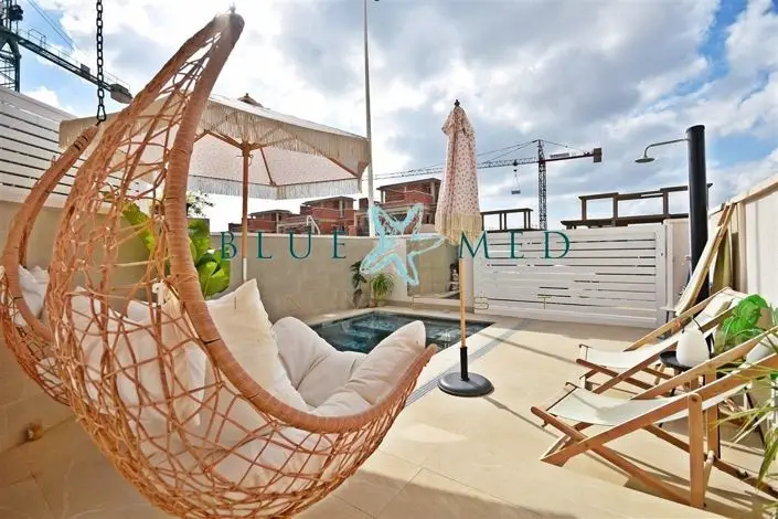 Atico 2 Dormitorios Puerto Mazarron Cerca Playa Piscina Privada