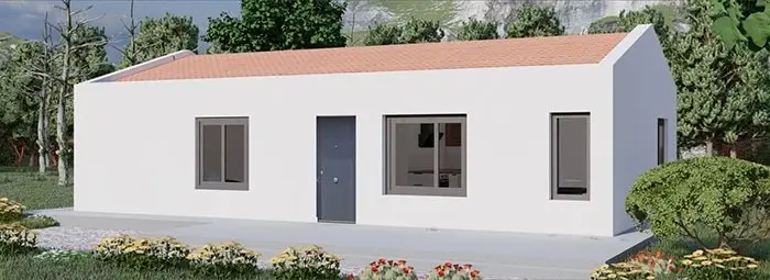 Casa Bioclim	tica 95m2 3 Habitaciones