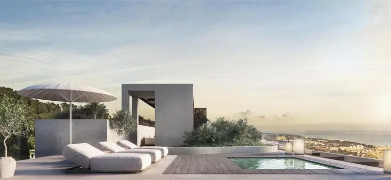 Villa de Lujo en Sierra Blanca con Vistas al Mar