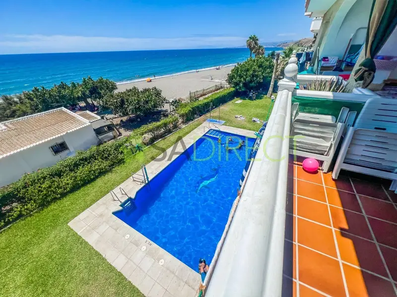 Apartamento en Alquiler El Morche Malaga 2 Dormitorios Primera Linea de Playa