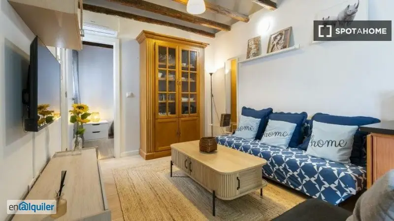 Apartamento 2 Dormitorios Embajadores Madrid Amueblado