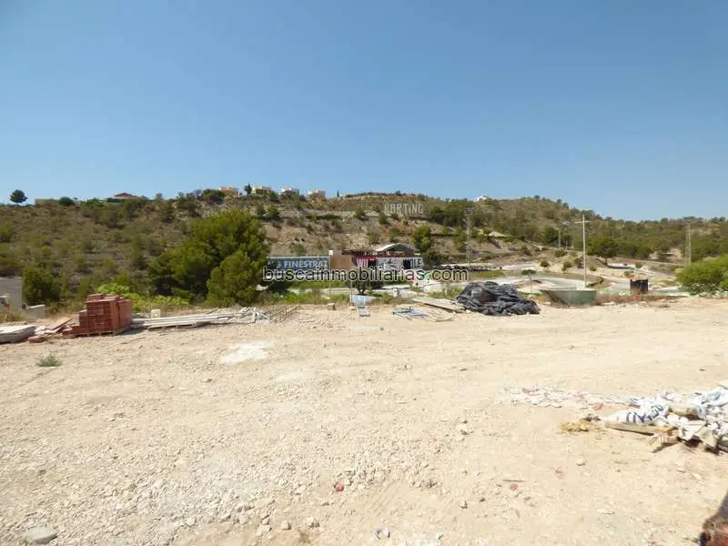 Parcela Urbana en Venta Finestrat 500m2