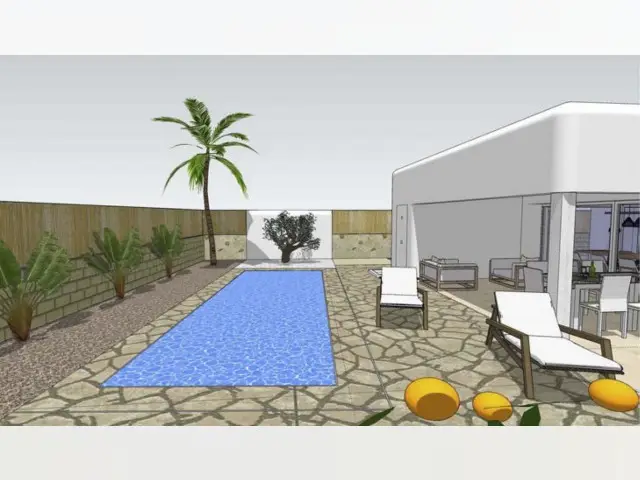 Casa Villa 3 Dormitorios Alfaz del Pi Piscina Jardin