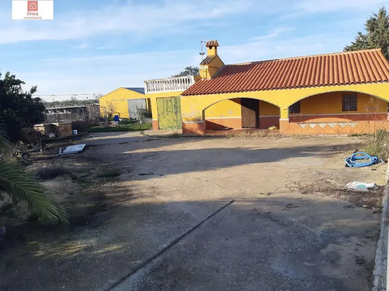 Chalet 3 Dormitorios Montijo Jardin 7035m2