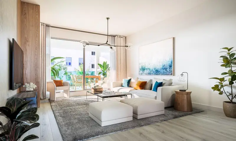 Apartamento 2 dormitorios con garaje y trastero en Residencial con piscina y gimnasio